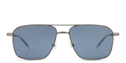 Shop MONTBLANC Pilot Sunglasses in Silver online.