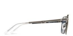 Shop MONTBLANC Pilot Sunglasses in Silver online.