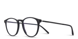 Shop MYKITA Nukka Unisex Round Eyeglasses in Black online.
