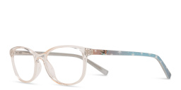 EYE'M Disney Frozen Kids Rectangle Eyeglasses in Pink – Product Photo 2