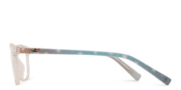 EYE'M Disney Frozen Kids Rectangle Eyeglasses in Pink – Product Photo 3