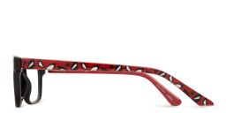 EYE'M Marvel Spiderman Kids Rectangle Eyeglasses in Black – Product Photo 3