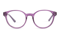 EYE'M Disney Ariel Kids Round Eyeglasses in Purple – Product Photo 1