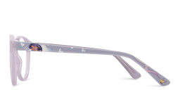 EYE'M Disney Jasmine Kids Round Eyeglasses in Lilac – Product Photo 3