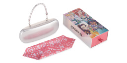 EYE'M Disney Ariel Kids Round Eyeglasses in Pink – Product Photo 5