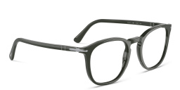 Shop PERSOL Unisex Panthos Eyeglasses in Green online.
