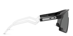 تسوق نظارات شمسية بنصف إطار على شكل قناع للجنسين اوكلي بلون أسود مطفي أونلاين.