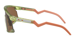 تسوق نظارات شمسية بي إكس تي آر بإطار نصفي على شكل قناع اوكلي بلون أخضر شفاف لامع أونلاين.