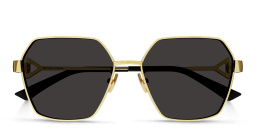 نظارات شمسية غير منتظمة من بوتيغا فينيتا بلون ذهبي - صورة المنتج 1