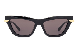 BOTTEGA VENETA Cat-Eye Sunglasses in Black – Product Photo 1