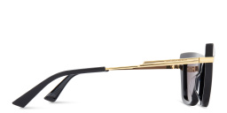 Shop BOTTEGA VENETA Cat-Eye Sunglasses in Black online.