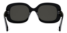 تسوق نظارات شمسية تريونف بإطار مربّع أسود اللون سيلين بلون أسود أونلاين.