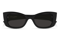 SAINT LAURENT Cat-Eye Sunglasses in Black – Product Photo 1