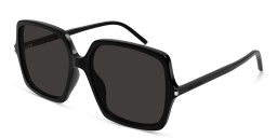 SAINT LAURENT Oversized Square Sunglasses in Black – Product Photo 2