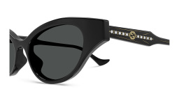 Shop GUCCI Cat-Eye Sunglasses in Black online.