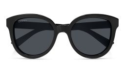 GUCCI Oversized Round Sunglasses in Black – Product Photo 1