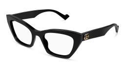 GUCCI Cat-Eye Eyeglasses in Black – Product Photo 2