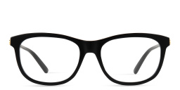 GUCCI Wide Rectangle Eyeglasses in Black – Product Photo 1