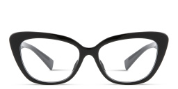 نظارات طبية طراز كات آي من ميو ميو بلون أسود - صورة المنتج 1