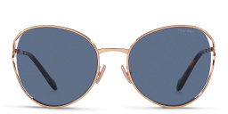 MIU MIU Oversized Panthos Sunglasses in Rose Gold – Product Photo 1