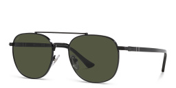 Shop PERSOL Unisex Pillow Sunglasses in Black online.