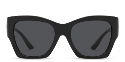 VERSACE Medusa Irregular Sunglasses in Black – Product Photo 1
