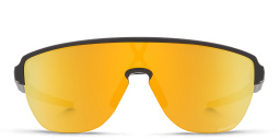 نظارات شمسية كوريدور بإطار نصفي على شكل قناع من اوكلي بلون أسود كربوني مطفي - صورة المنتج 1