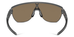 Shop Oakley Half-Rim Mask Sunglasses in Matte Carbon online.