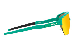 Shop Oakley Half-Rim Mask Sunglasses in Blue online.