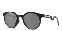 Shop Oakley HSTN Round Sunglasses in Matte Black online.