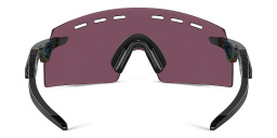 Shop Oakley Rimless Mask Sunglasses in Dark Galaxy online.
