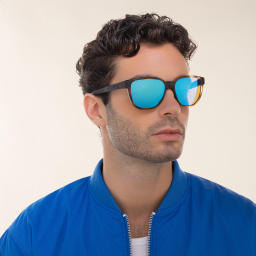 Oakley Rectangle Sunglasses in Brown Tortoise – Product Photo 5