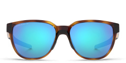 نظارات شمسية مستطيلة من اوكلي بلون تورتويز بني - صورة المنتج 1