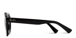 Shop Ray-Ban Gina Unisex Square Sunglasses in Black online.