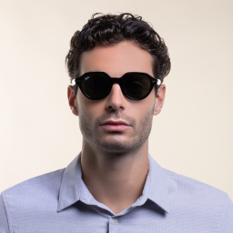 Shop Ray-Ban Unisex Square Sunglasses in Havana online.