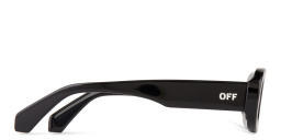 OFF WHITE Amalfi Unisex Oval Sunglasses in Black – Product Photo 3