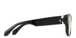 OFF WHITE Style 47 Unisex Square Eyeglasses in Black – Product Photo 3