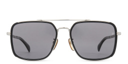 Shop Maui Jim Aeko Square Sunglasses in Silver online.