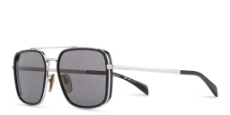 Shop Maui Jim Aeko Square Sunglasses in Silver online.