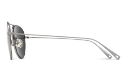Shop Maui Jim Walaka Unisex Aviator Sunglasses in Silver online.