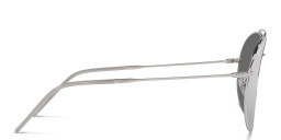 Shop Ray-Ban Reverse Unisex Pilot Sunglasses in Silver online.