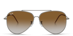 Ray-Ban Reverse Unisex Pilot Sunglasses in Gunmetal – Product Photo 1