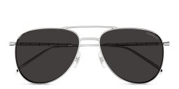 MONTBLANC Pilot Sunglasses in Silver – Product Photo 1