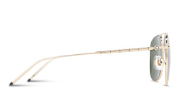 تسوق نظارات شمسية طراز بايلوت مونت بلانك بلون ذهبي أونلاين.