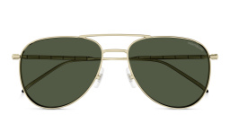 MONTBLANC Pilot Sunglasses in Gold – Product Photo 1