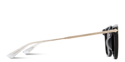 Shop MONTBLANC Square Sunglasses in Black online.