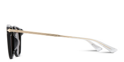 Shop MONTBLANC Square Sunglasses in Black online.