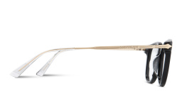 MONTBLANC Square Eyeglasses in Black – Product Photo 3