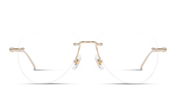 MONTBLANC Rimless Pilot Eyeglasses in Gold – Product Photo 1