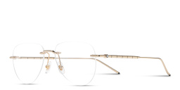 MONTBLANC Rimless Pilot Eyeglasses in Gold – Product Photo 2